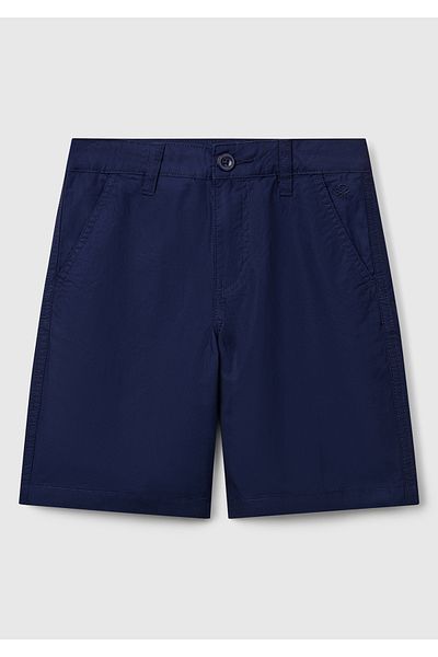 United Colors of Benetton Bermude din denim, albastru bleumarin, cu buzunare