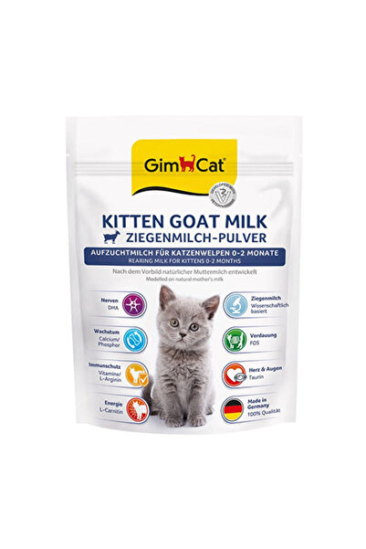 Gimcat Kitten Goat Milk Keçi Süt Tozu 200 Gr