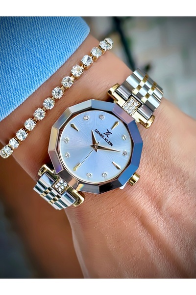 Daniel Klein Yeni Sezon Paslanmaz Çelik Kordon Kadın Kol Saati Sevgili Gold G...