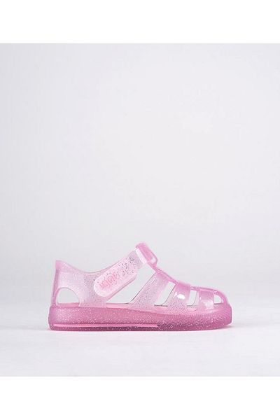IGOR S10265 Star Glitter Children's Silvery Pink Sandals