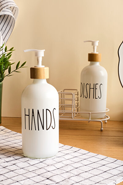 Perotti Lotion Metal Standlı 2'li Sıvı Sabunluk Seti