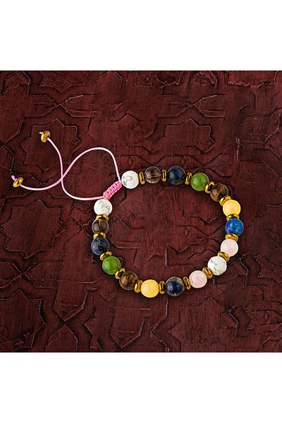 Saff Doğal Taş Certified Natural Stone Student Success Bracelet Stair Closure