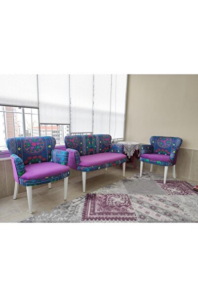 Azra Aksesuar Çay Seti Koltuk Takımı-balkon Koltuğu-koltuk-berjer-oturma Grub...
