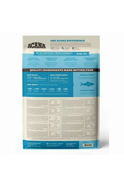 Acana Pacifica Cat Food 4.5kg - for All Breeds and Life Phases