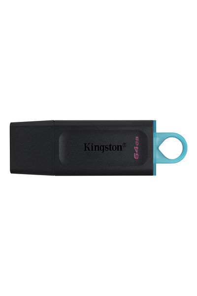 Kingston Dtx-64gb 64gb Usb3.2 Gen 1 Datatraveler Exodia (BLACK TEAL) ذاكرة فلاش