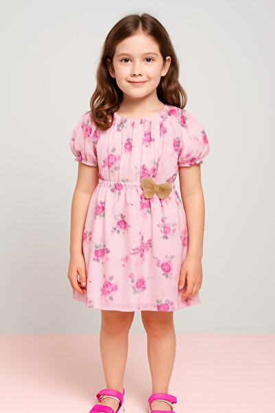 Yalçınoğlu Kız Çocuk Tül Elbise 6-10 Yaş