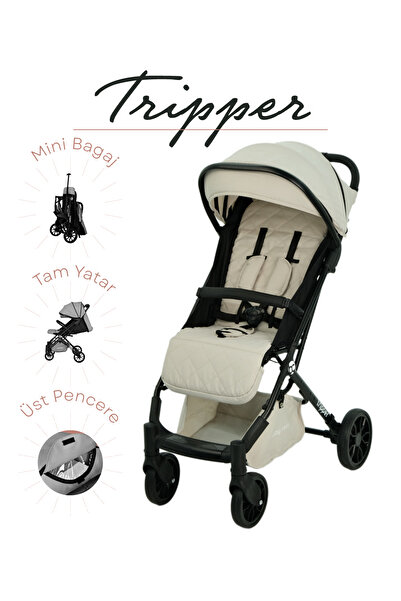 Baby Care Tripper Kabin Tipi Bebek Arabası (Bej)