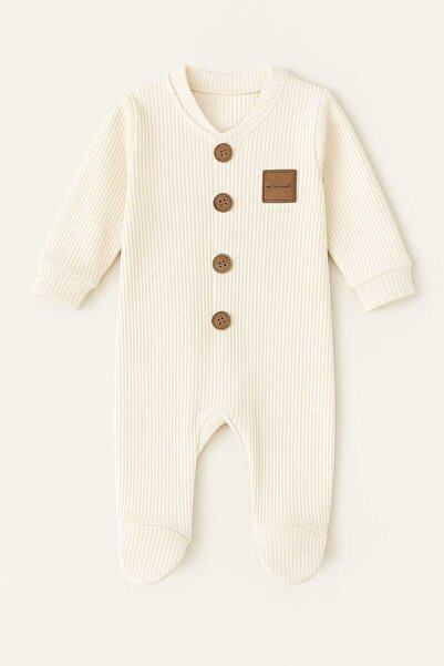BabyBlue Seasonal Jumpsuit 100% Cotton Button Detailed