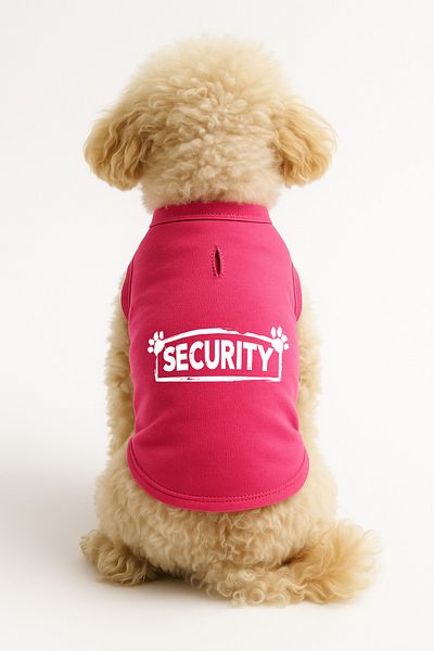 MPZ Pets Cat and Dog Clothing & Dress - Pink Security Undershirt