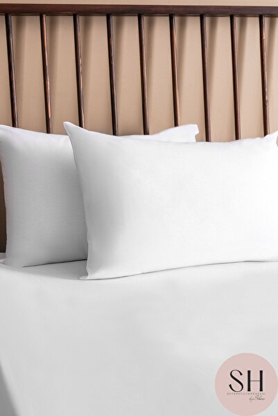 Sheri Home Tek Kişilik Lastiksiz Çarşaf Ve 1 Adet Yastık Kılıfı Otel İşi BEYA...