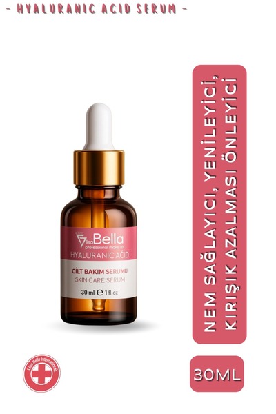 BY UTAH LİSA BELLA سيروم حمض الهيالورونيك – تأثير ترطيب وتكثيف عميق (30 مل)