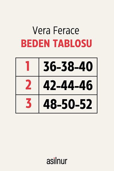 ASİLNUR Vera Smoked Color Ferace