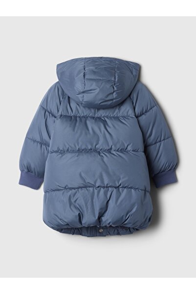 GAP Erkek Bebek Mavi Heavyweight PrimaLoft® Kapitone Mont