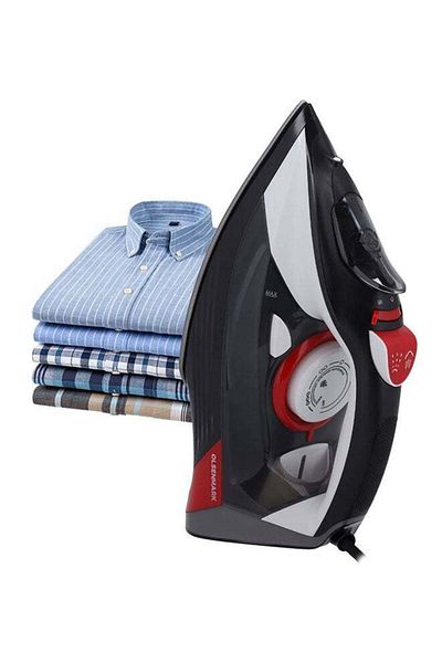 Olsenmark 350ml, 2200w Steam Iron – Dry/steam/spray, Vertical Steam, Self-cleaning, Ceramic Soleplate