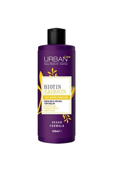 Urban Care Biotin&Keratin Hair Care Shampoo 550 ml