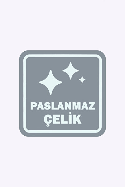 Miss TBee 🌠'Y' Model Taşlı Çelik Kolye 🎨 Kırmızı Gümüş