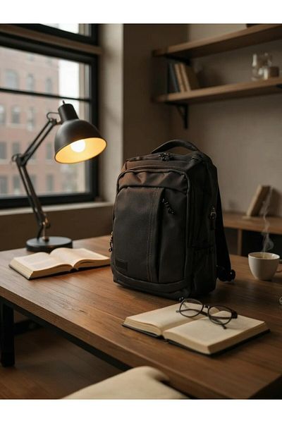 Bear & Deer Bear&deer Durable School Bag Black Cn0185