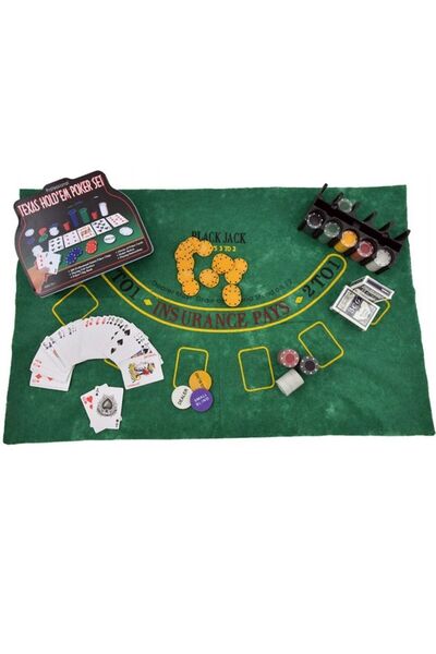 gifttime 200 Chip Texas Hold'em Poker Set