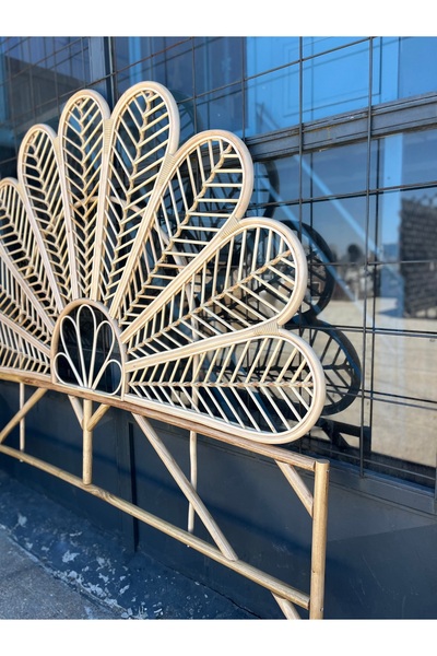 Store Bambu Yatak Başlık 180cm Naturel Renk