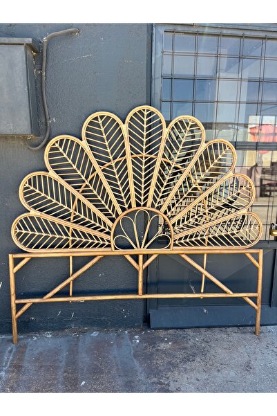 Store Bambu Yatak Başlık Ceviz Renk 180cm