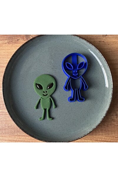 Filkorium3D Alien Cookie Mold Sugar Dough Mold