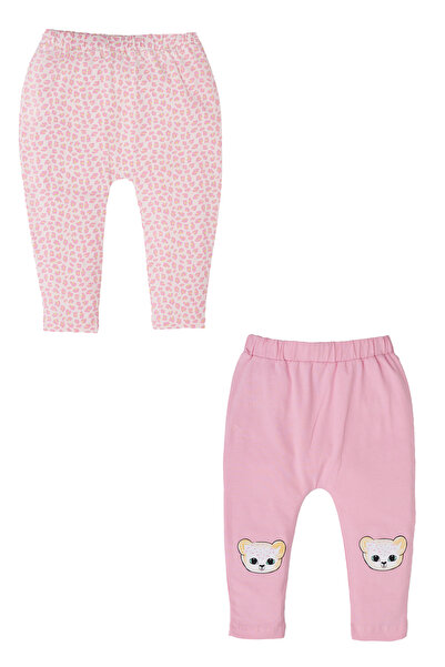 Miny Center Kız Bebek 2li Tayt Set