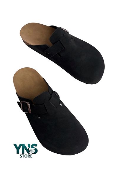Ynsstore New season new model boston slipper unisex black color
