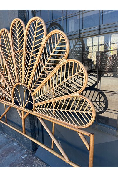 Store Bambu Yatak Başlık Ceviz Renk 180cm