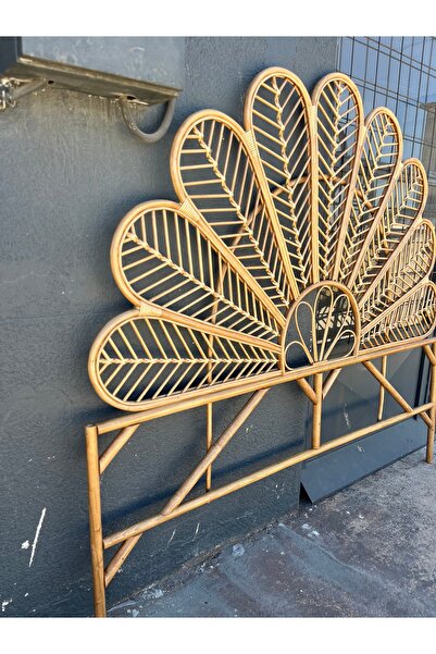 Store Bambu Yatak Başlık Ceviz Renk 180cm