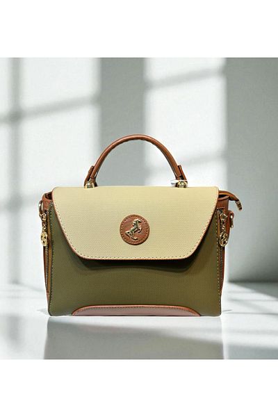 Miami Polo Women's Cross Strap Hand and Shoulder Bag