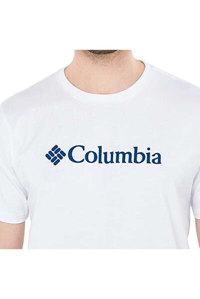 Columbia M Basic Men's White Outdoor T-Shirt Cs0287-100