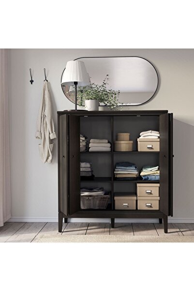 IKEA Gardırop, venge, Genişlik: 121 cm  Derinlik: 50 cm  Yükseklik: 135 cm