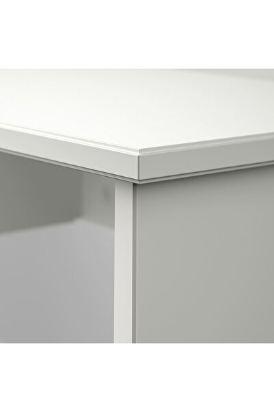 IKEA IDANÄS çalışma masası, beyaz, ek üniteli