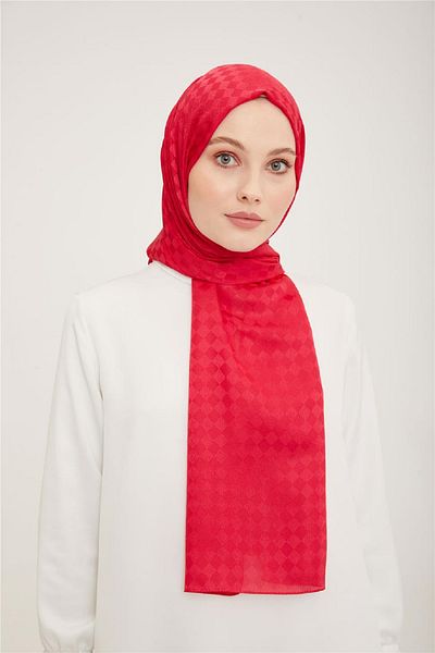 Armine 21226 تريند جانجان جاكار شال 3