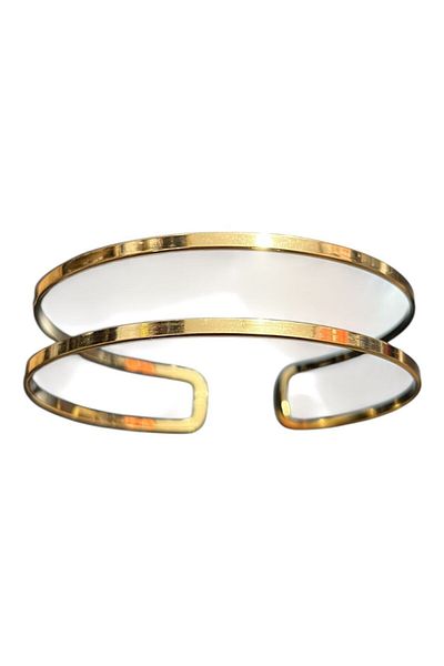 YEBİİ Geometric Punk Bracelet, Exaggerated Arm Ring for Women