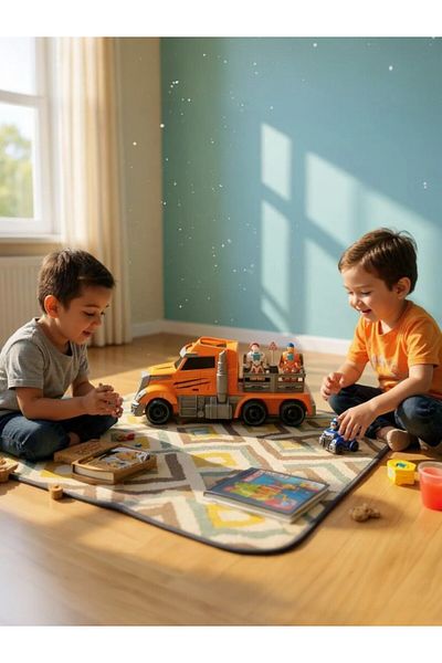 Need Ctoy Mega Creative Robot Transport Truck - Orange