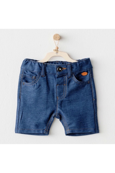 andywawa Ac25939 Casual Baby Shorts Indigo