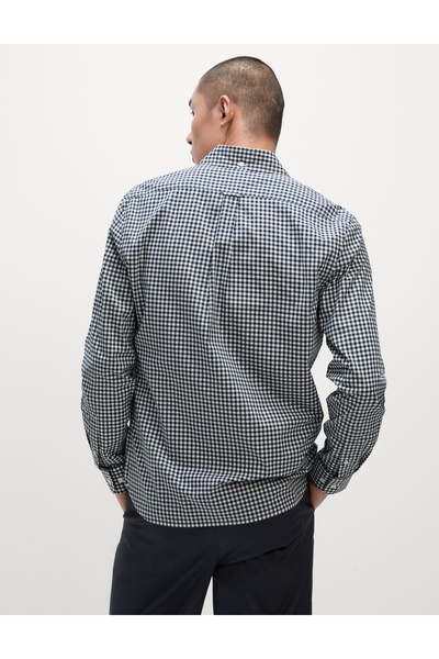 Marks & Spencer Pamuklu Desenli Oxford Gömlek