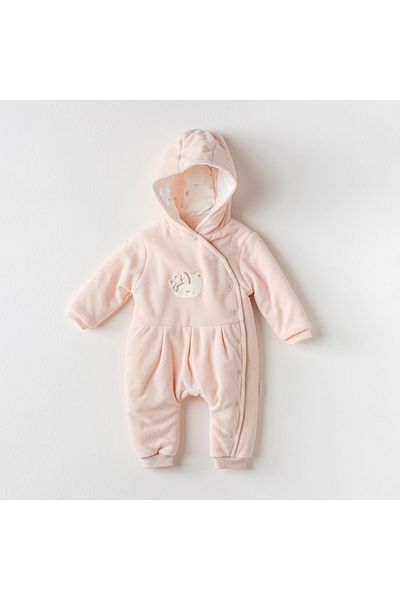 andywawa Ac24130 Ballerina Velvet Baby Cosmonaut Pink