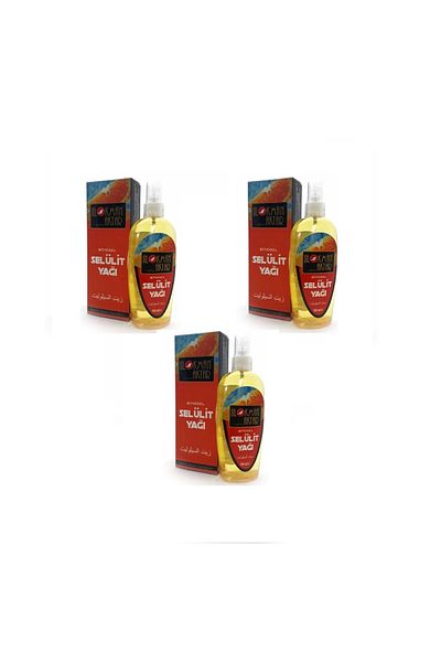 DVD Lokman Aktar Cellulite Oil 150 ml 3 Pieces, Lokman Aktar