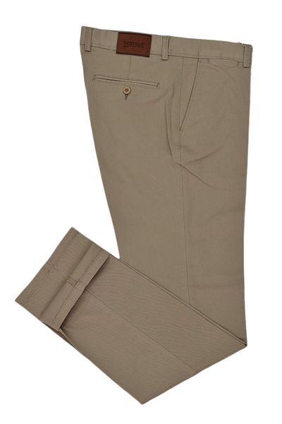 NOTRA Men's Comfort Cut Cotton Trousers - Side Pocket, Comfort Fit BGL-ST03816