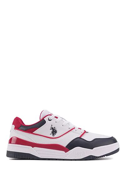 U.S. Polo Assn. Martell 3 Pr Lace-Up Casual Ανδρικά Αθλητικά Παπούτσια Λευκό Κόκκινο