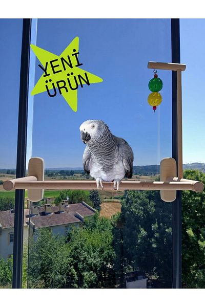 ADAPATİ PET Glass Front for Jako Parrot Etc Large Types with 6 Suckers