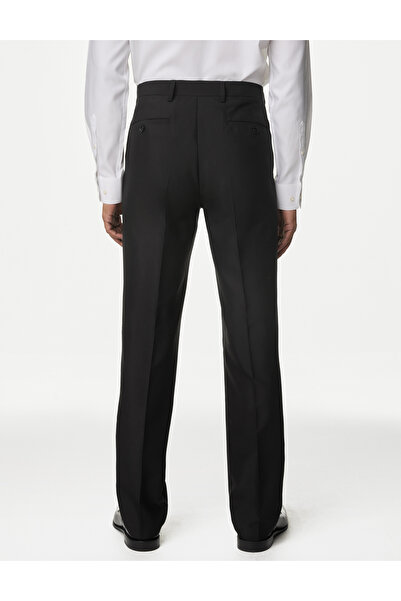 Marks & Spencer Big & Tall Regular Fit Düz Ön Pantolon
