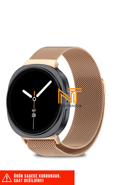 Nezih Case Samsung Galaxy Watch 8 40mm / 44mm / 46mm Classic Uyumlu Milanes Ö...