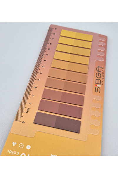 sibga tasarım Transparent Colored Postit Post-it Post It.Bookmark Bookmark Postit Sticker Note Paper 200 Sheets