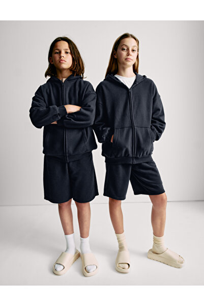 Marks & Spencer Pamuk Karışımlı Elastik Bel Şort (6–16 Yaş)