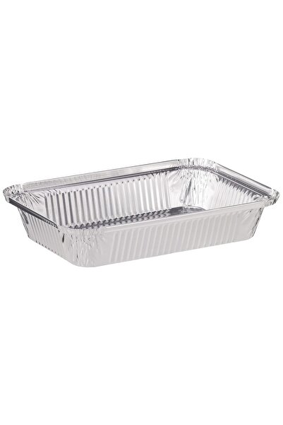 Falcon Aluminium Container With Lid 8389 - 10pcs | 660ml Each | 22x15x4.5cm