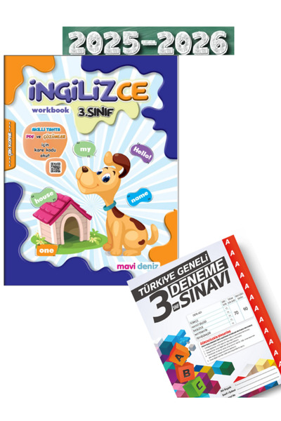 Mavi Deniz Yayınları Mavi Deniz 3. Sınıf Ingilizce