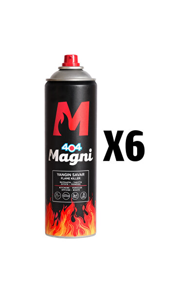 404 Magni Yangın Söndürücü Sprey 500 ml 6lı